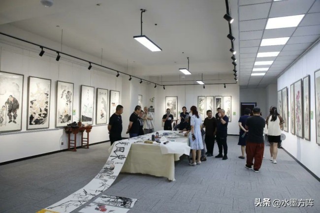 “水墨方阵·乘物游心交流展”的学术性在易轩庄美术馆完美呈现