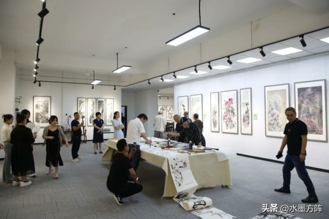 “水墨方阵·乘物游心交流展”的学术性在易轩庄美术馆完美呈现