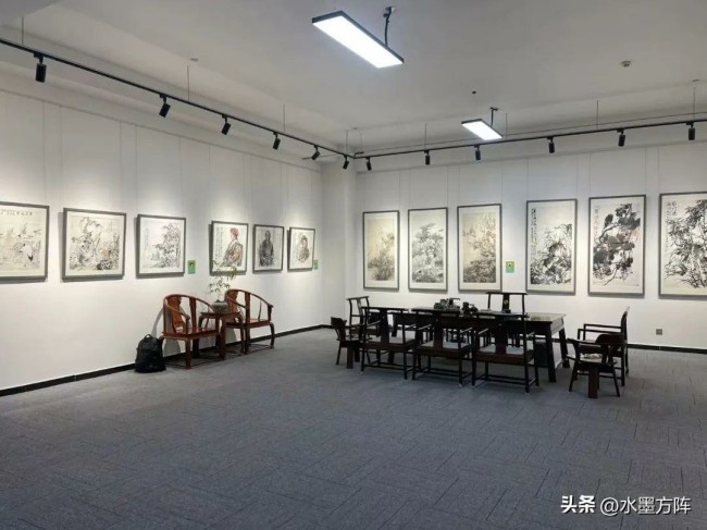 “水墨方阵·乘物游心交流展”的学术性在易轩庄美术馆完美呈现