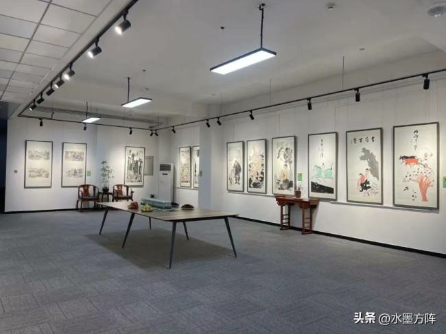 “水墨方阵·乘物游心交流展”的学术性在易轩庄美术馆完美呈现