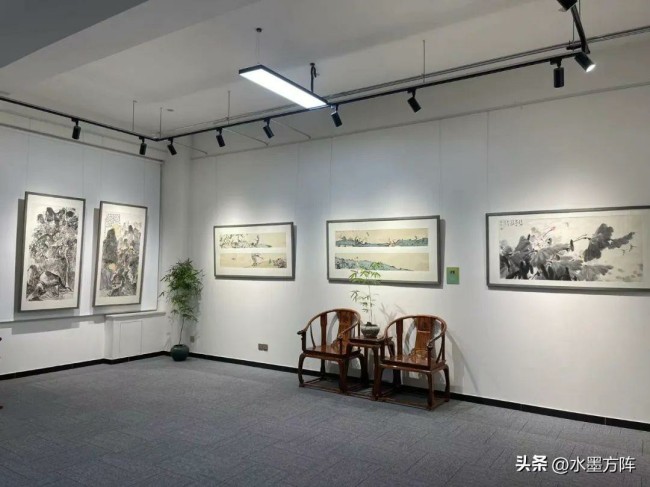 “水墨方阵·乘物游心交流展”的学术性在易轩庄美术馆完美呈现