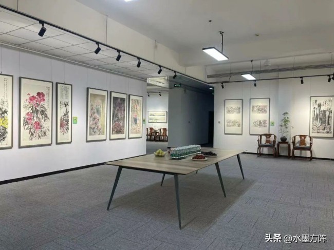 “水墨方阵·乘物游心交流展”的学术性在易轩庄美术馆完美呈现