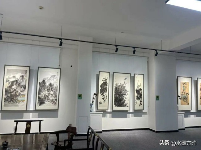 “水墨方阵·乘物游心交流展”的学术性在易轩庄美术馆完美呈现