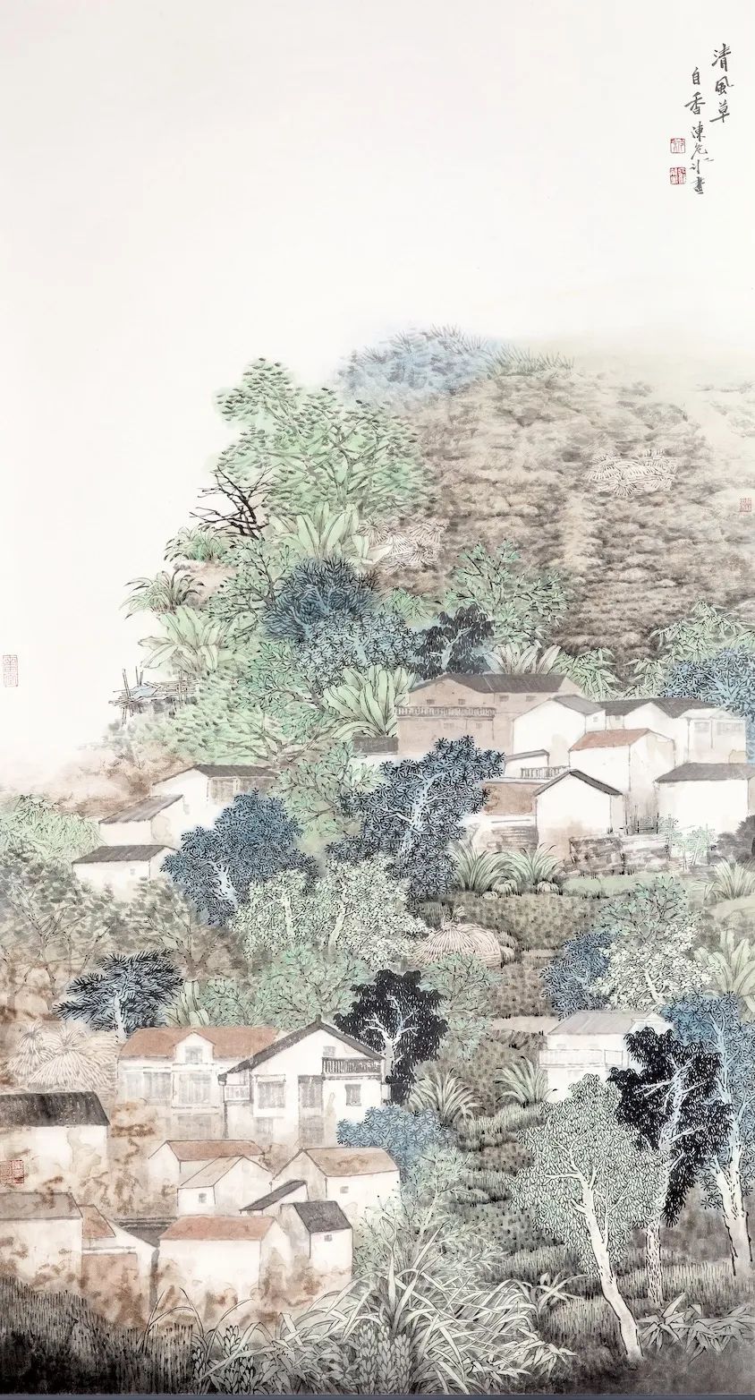 陈危冰 | 乐山乐水——郑山麓、陈危冰中国画作品品鉴展