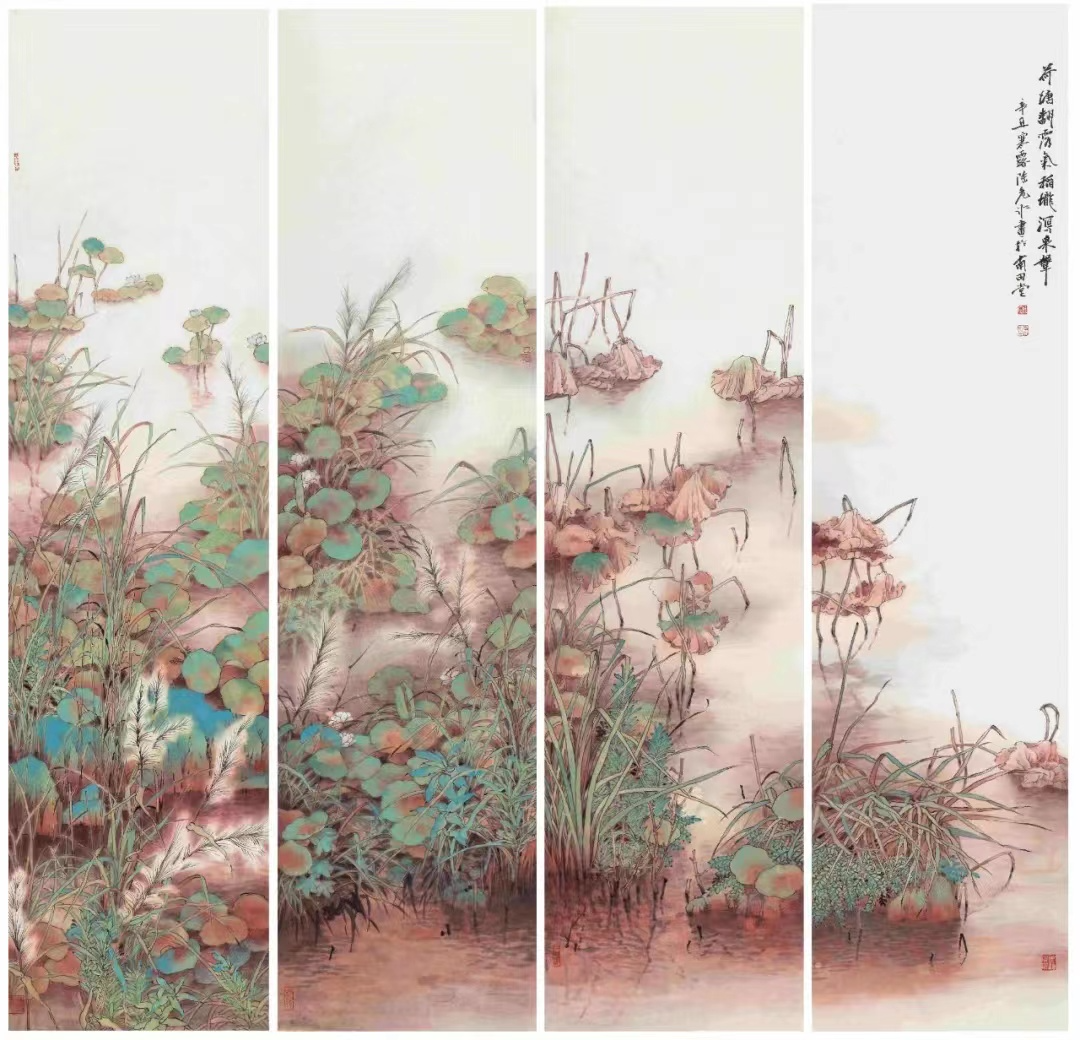 陈危冰 | 乐山乐水——郑山麓、陈危冰中国画作品品鉴展