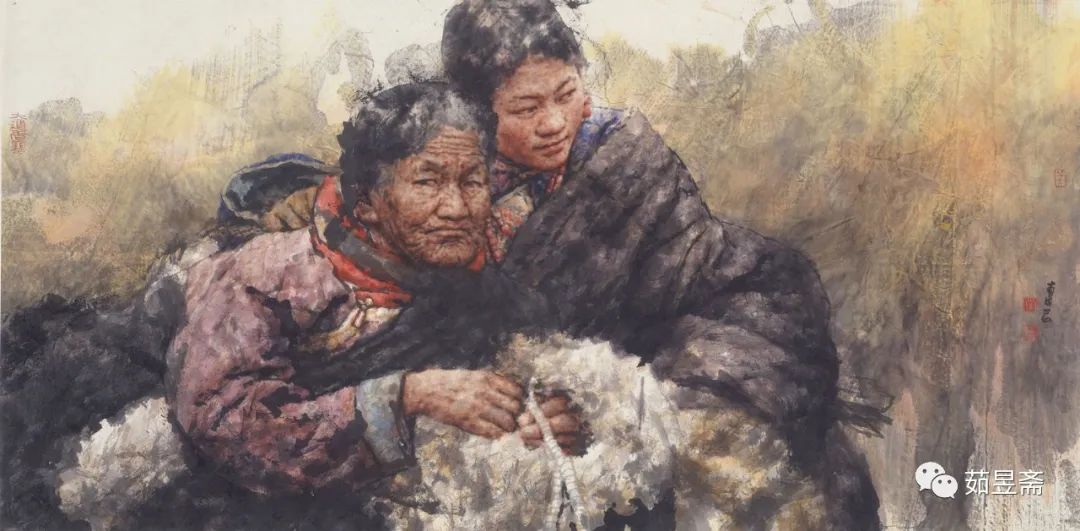 “写实得近乎摄影”！南海岩的西藏主题画生动鲜明又亲切热情