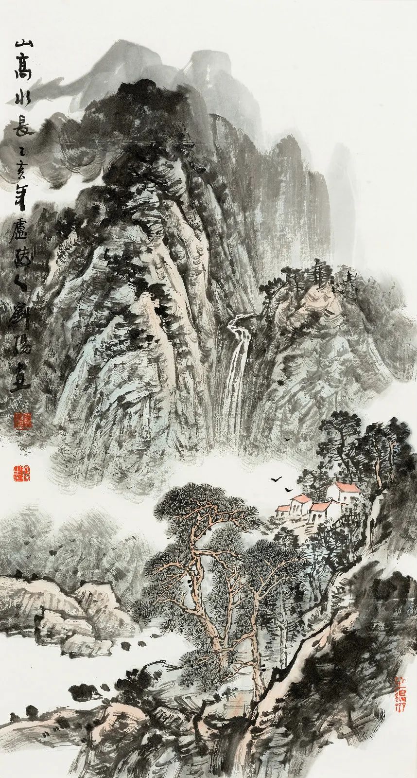 写意花鸟兼工带写，大山大水气势绝妙——刘杨翰墨的深层次艺术感染力