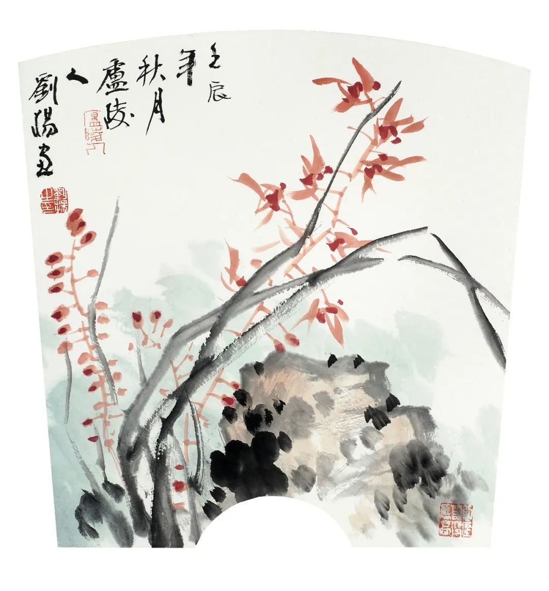 写意花鸟兼工带写，大山大水气势绝妙——刘杨翰墨的深层次艺术感染力