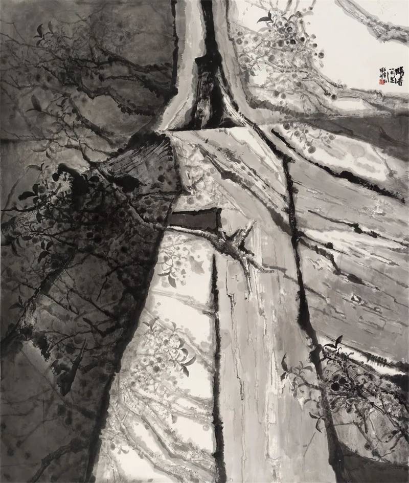 著名画家马胜利应邀参展“艺术高碑店 ‘画’说大运河——2023年北京（国际）运河文化节美术作品创作展”