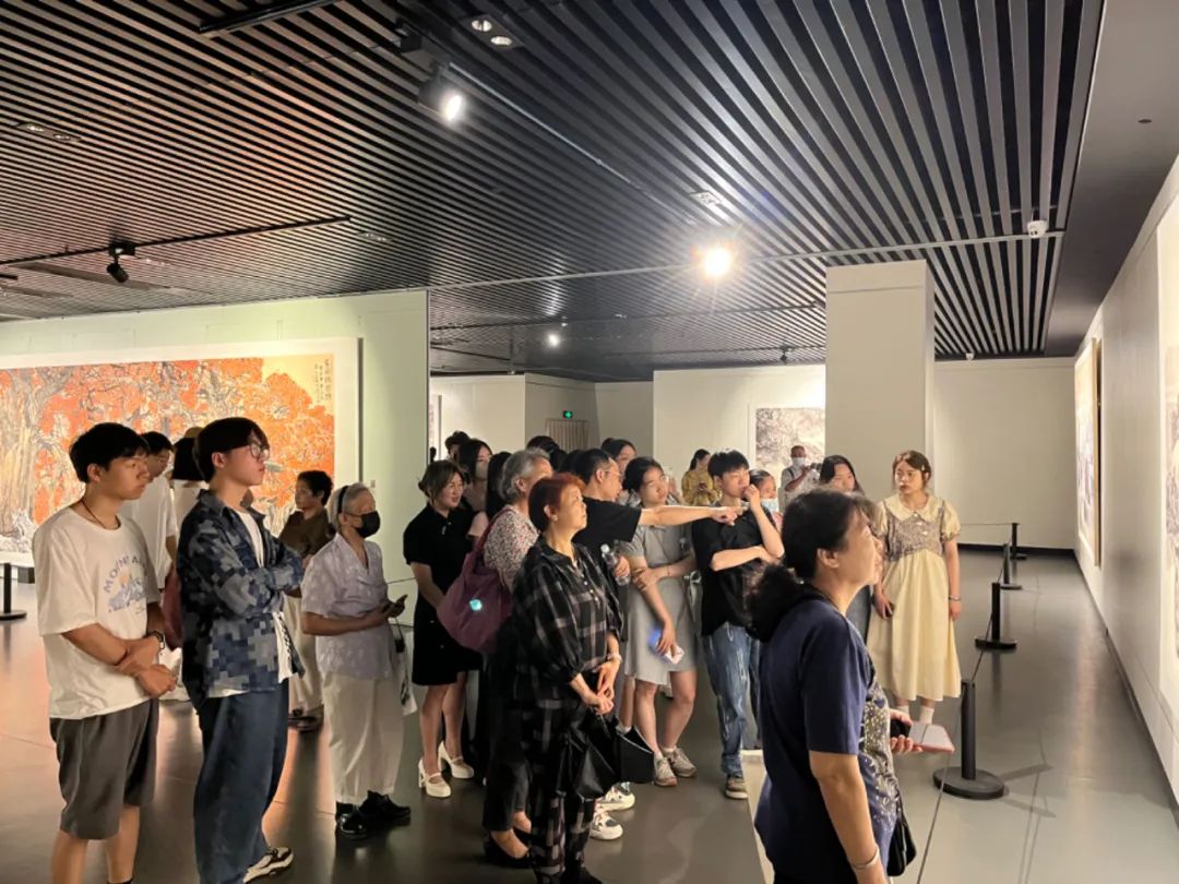 “神气如虹——蔡超中国画作品展”在宜春美术馆隆重开幕