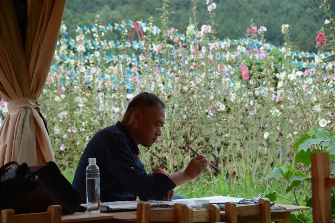 奋进新时代 丹青绘振兴——中国国家画院走进成都金堂采风写生活动侧记