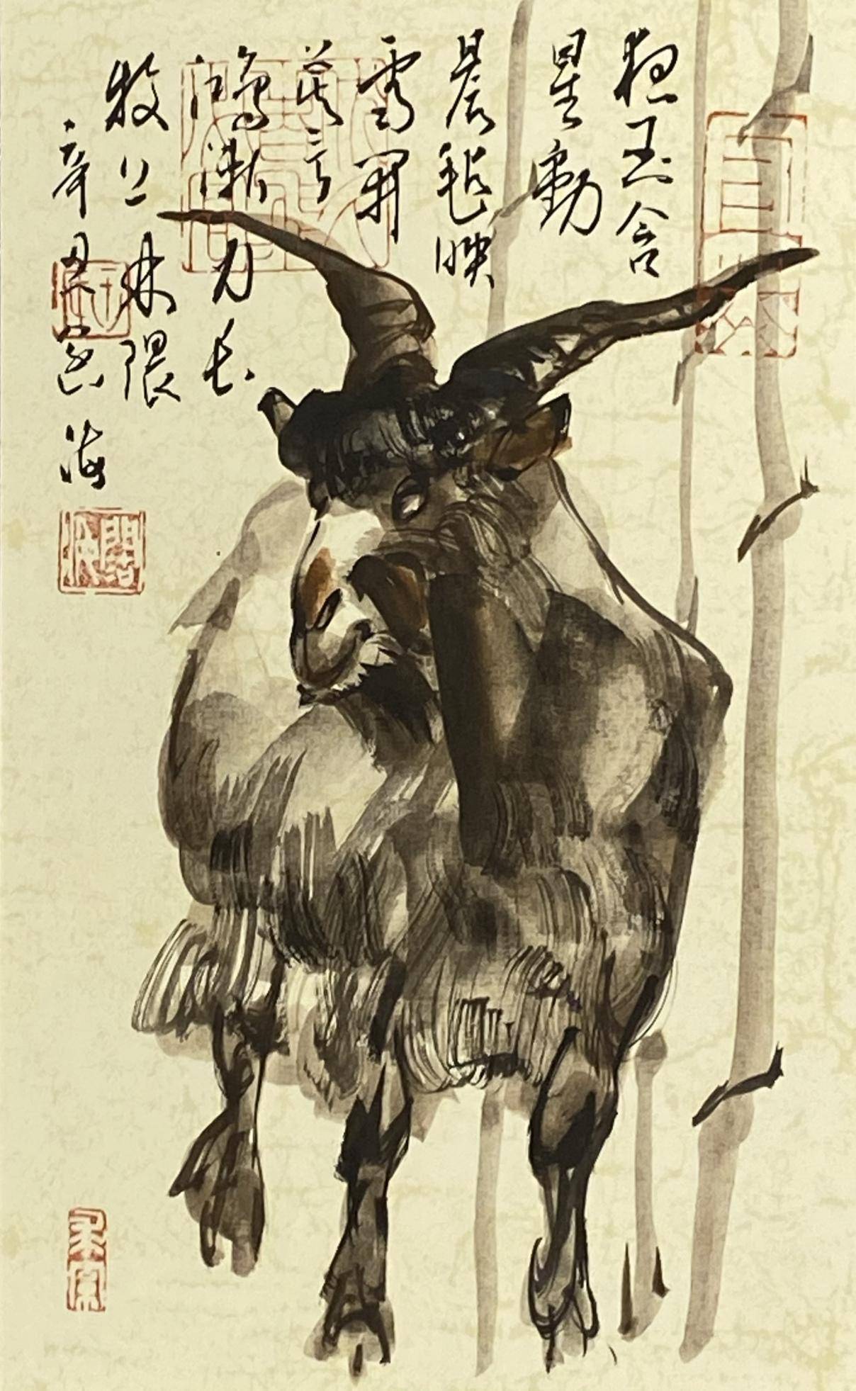 动物画的历史新高峰 ——王阔海鞍马走兽画现当代比较研究