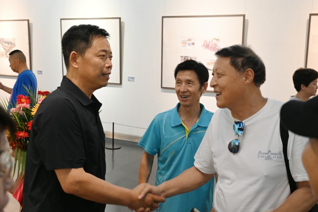 “积健为雄——杨毅柳水彩艺术展”在西安开幕，二百多幅精彩水彩画作展出