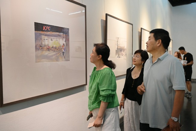 “积健为雄——杨毅柳水彩艺术展”在西安开幕，二百多幅精彩水彩画作展出