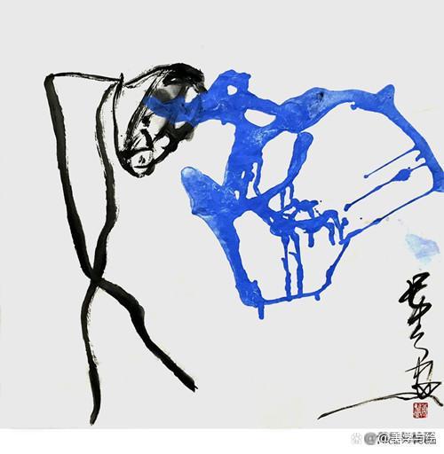 乍看莫名其妙，细看妙趣横生——品霜凝简笔写意画的“不似之似”