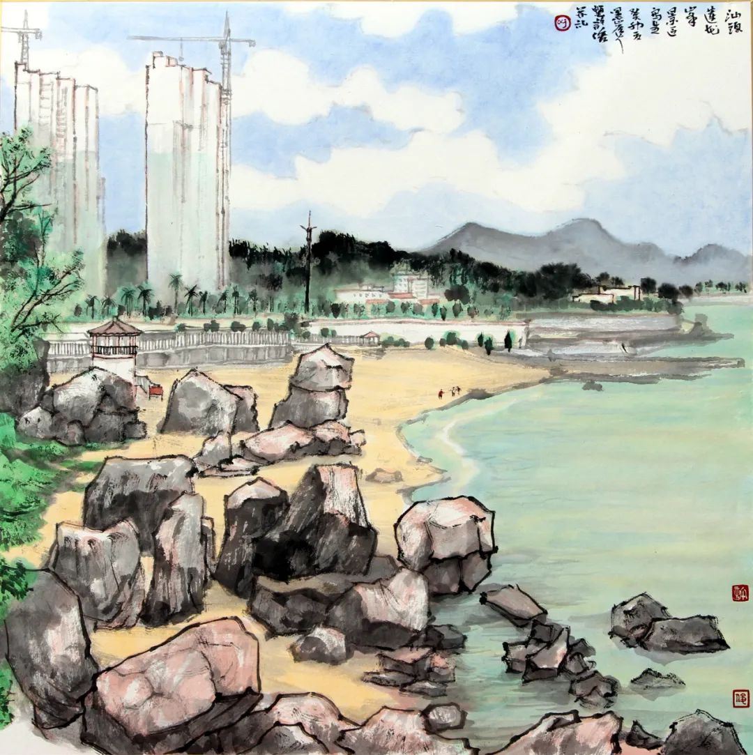 许俊写生近作 | 意写南北，玩不尽山水无穷景