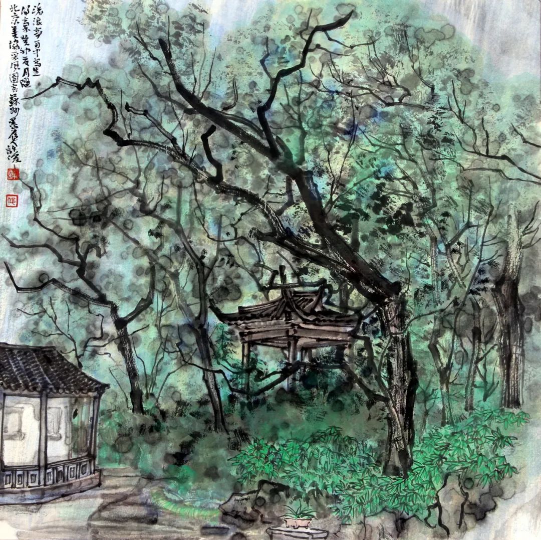 许俊写生近作 | 意写南北，玩不尽山水无穷景