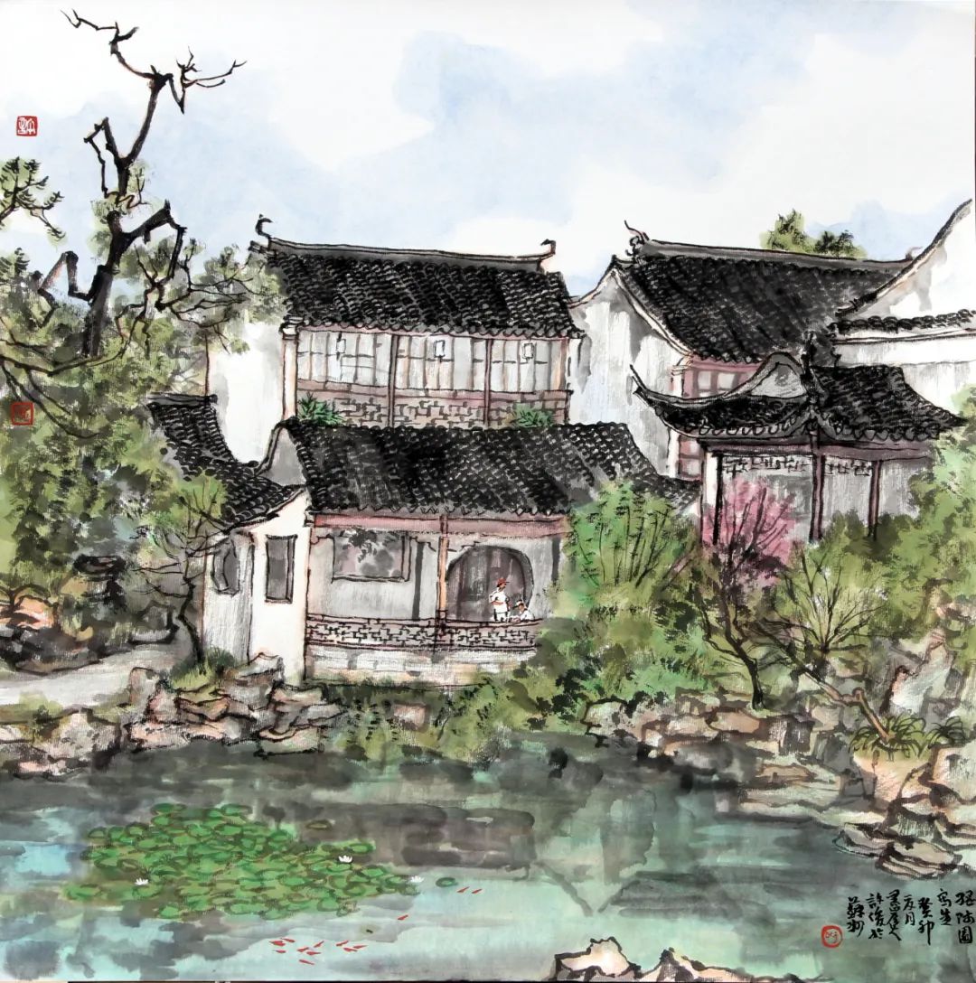 许俊写生近作 | 意写南北，玩不尽山水无穷景