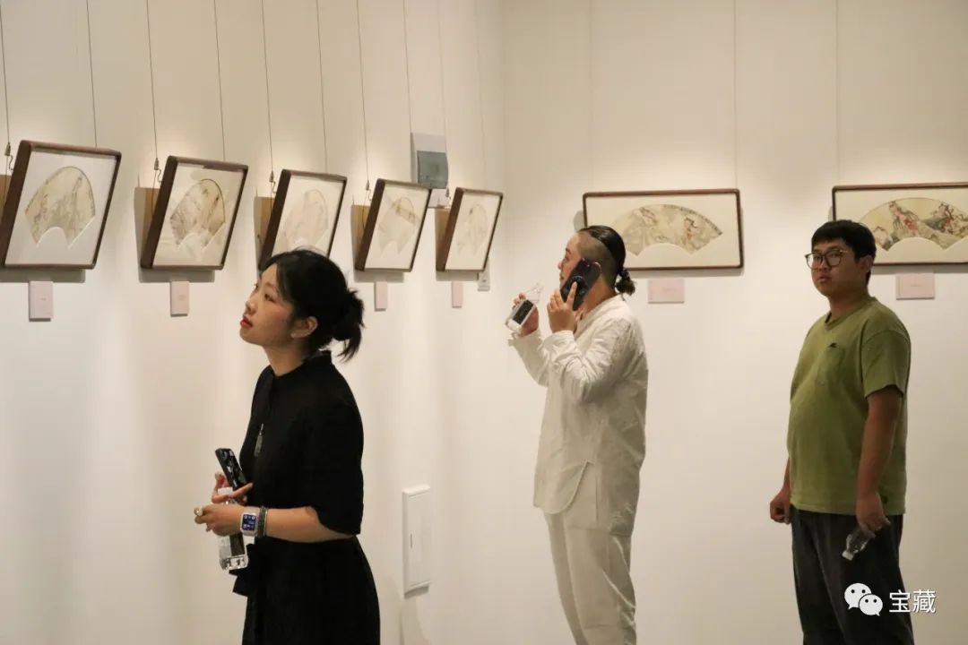 关照自己真善美的心灵，“观自在——池沙鸿意笔观音小品展”在胤璞美术馆启幕