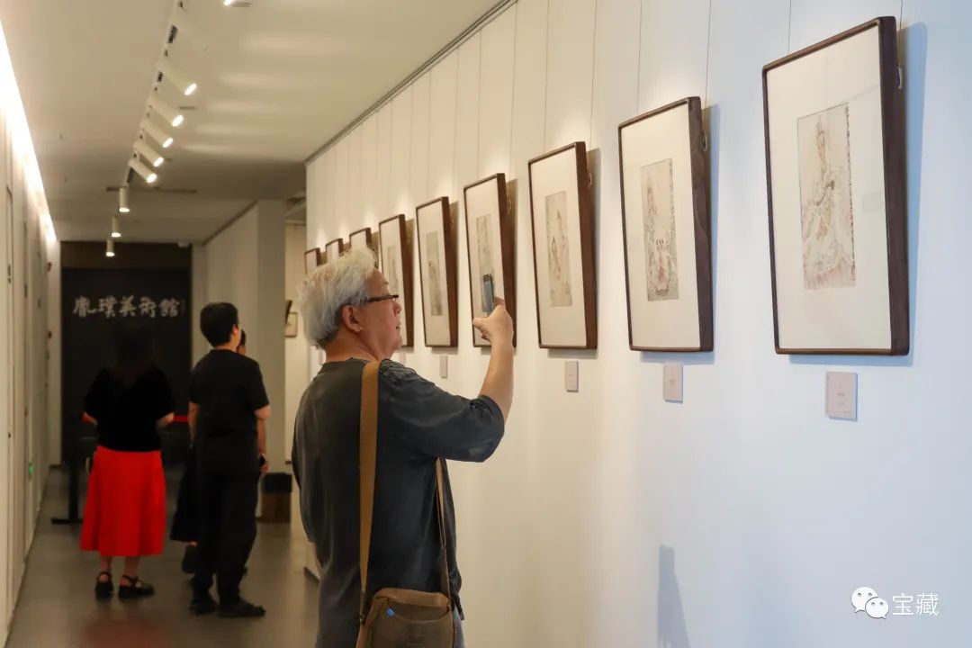 关照自己真善美的心灵，“观自在——池沙鸿意笔观音小品展”在胤璞美术馆启幕