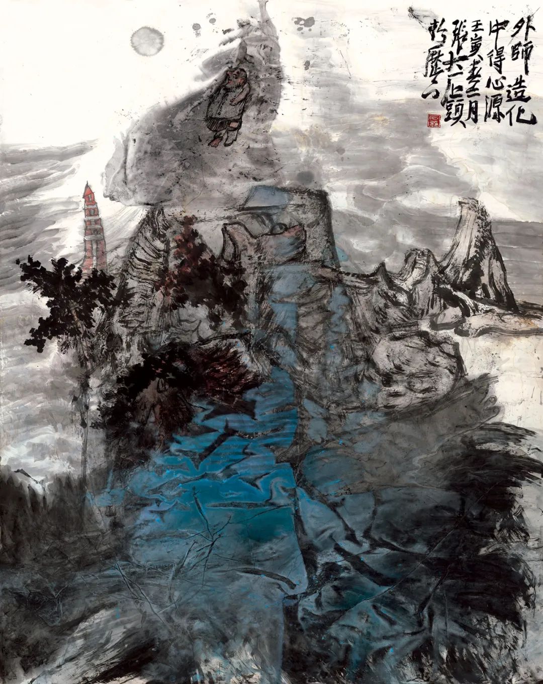 著名画家张志民应邀参展“水墨丹青——第十一届济南泉水节书画名家邀请展”