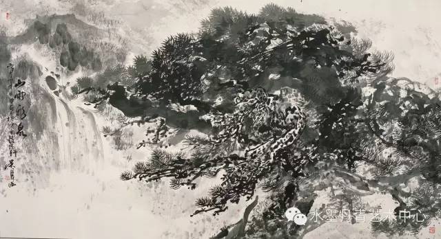 妙笔神逸 文心雕龙，著名画家吴泽浩应邀参展“水墨丹青——第十一届济南泉水节书画名家邀请展”