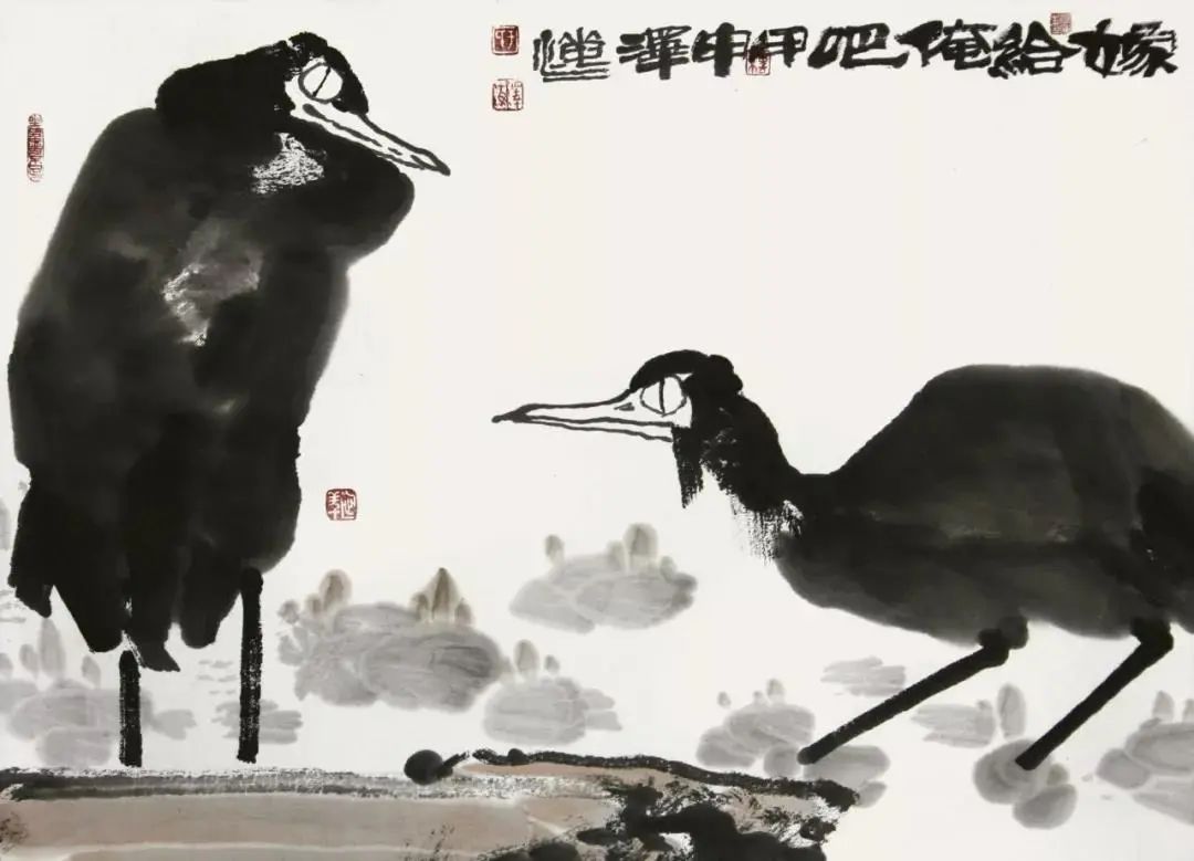 山水秀丽 花鸟多趣，著名画家于泽海应邀参展“水墨丹青——第十一届济南泉水节书画名家邀请展”