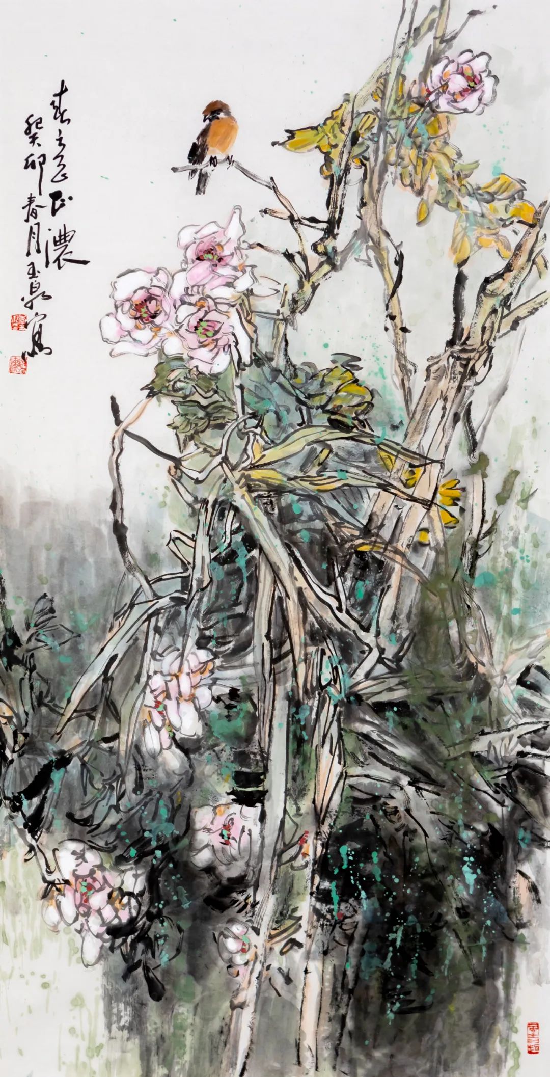 “陌上花语——李玉泉花鸟画作品展”将于7月16日在滨州开展