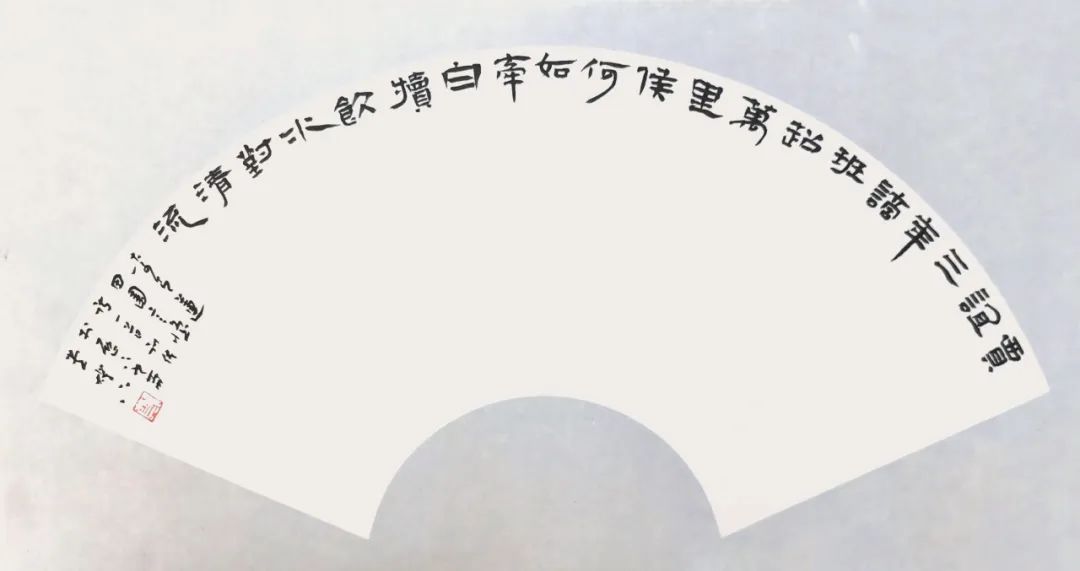 铁画银钩书泉城，著名书法家郑训佐应邀参展“水墨丹青——第十一届济南泉水节书画名家邀请展”