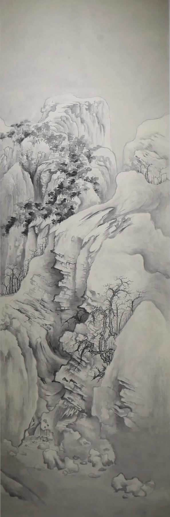 “厦门大学艺术学院美术系2020级中国画专业山水画临习展”开展