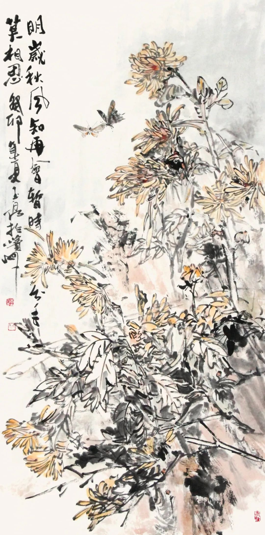 陌上花语，著名画家李玉泉应邀参展“水墨丹青——第十一届济南泉水节书画名家邀请展”