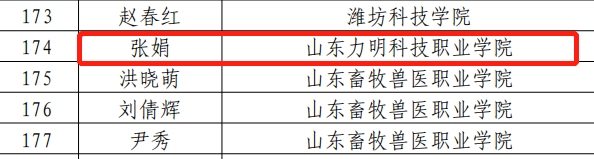 山东力明科技职业学院教师在山东省第十届青年教师教学比赛中再获佳绩