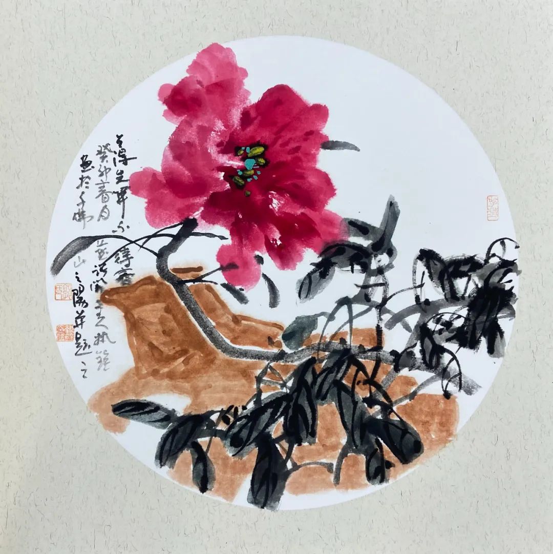 花染朱砂 山披青绿，著名画家郭执铨应邀参展“水墨丹青——第十一届济南泉水节书画名家邀请展”