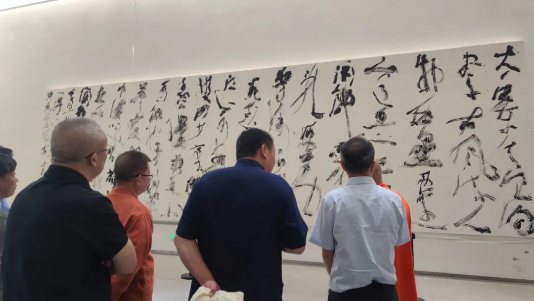 “墨许山河——曾来德书法艺术作品展”在大同市美术馆开幕