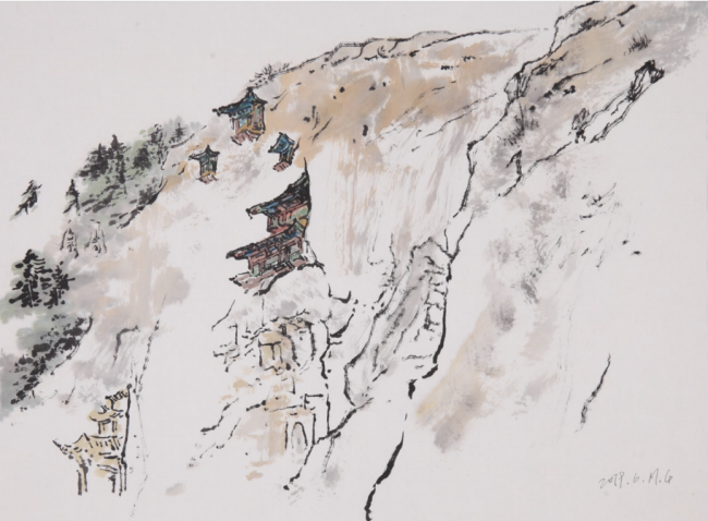 写生为基 多元探索——马刚“看山”，西北题材山水画的新开拓