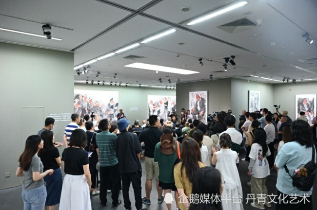 “并行——秦嗣德现代水墨作品展”在北京画院美术馆隆重开幕