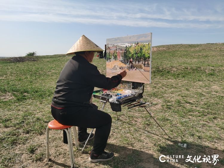 “美育花开·尚美古云中”赵福油画作品展在呼和浩特市美术馆开幕