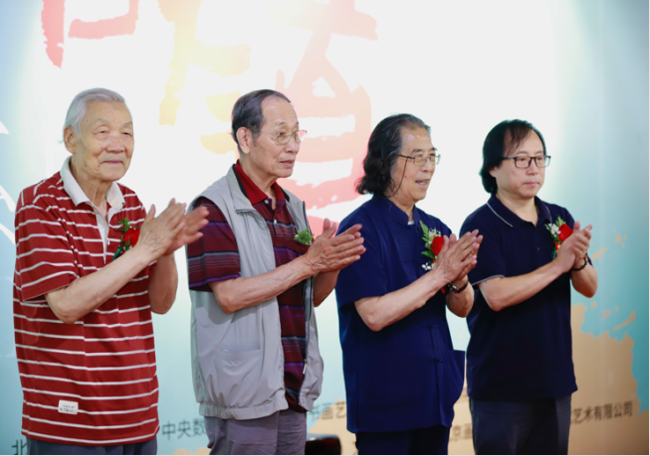 “师道——刘曦林艺术承传谱系展”在北京海淀美术馆（北馆）开幕