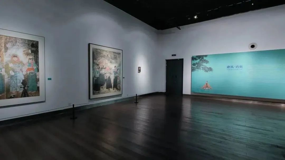 “惠风·清泉——徐惠泉中国画作品展”在金陵美术馆举办，展出至8月28日