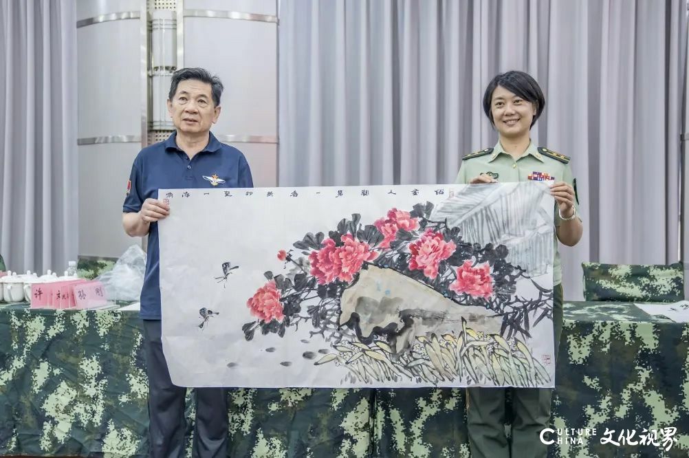 “凝心铸魂强根基，团结奋进新征程”书画行慰问活动在青岛举办