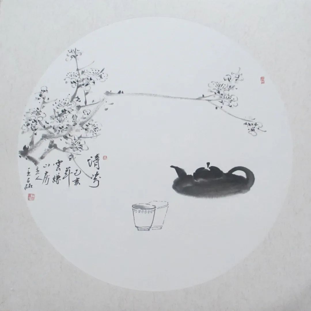 春华秋实草木静美，“花木禅心——王磊花鸟画作品展”在山东省文化馆展出