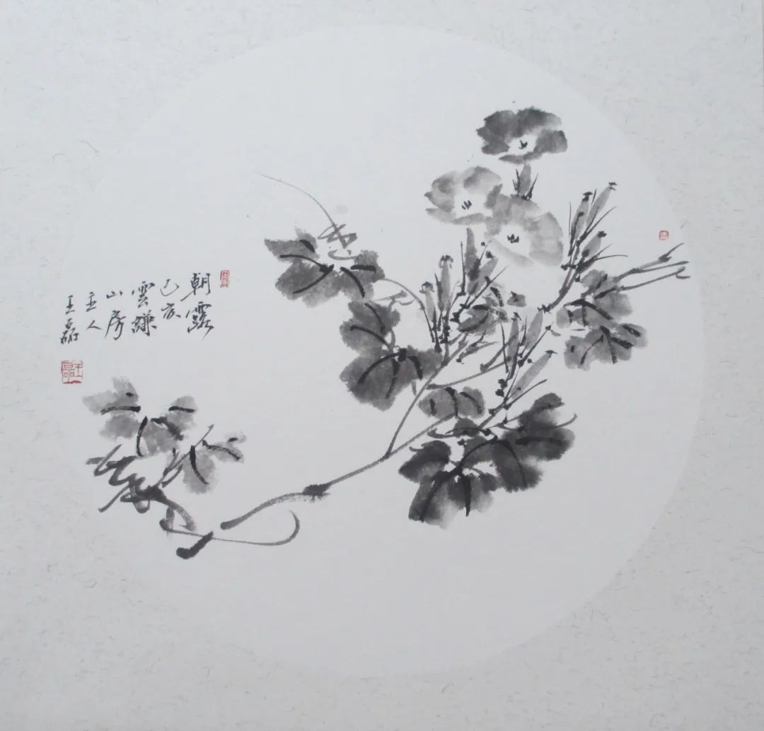 春华秋实草木静美，“花木禅心——王磊花鸟画作品展”在山东省文化馆展出