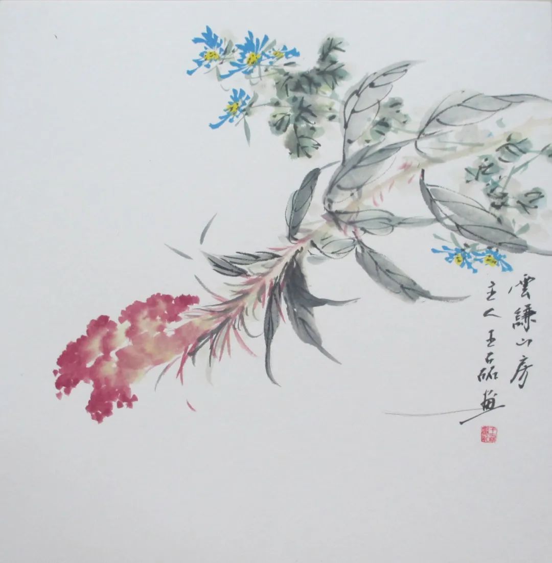 春华秋实草木静美，“花木禅心——王磊花鸟画作品展”在山东省文化馆展出