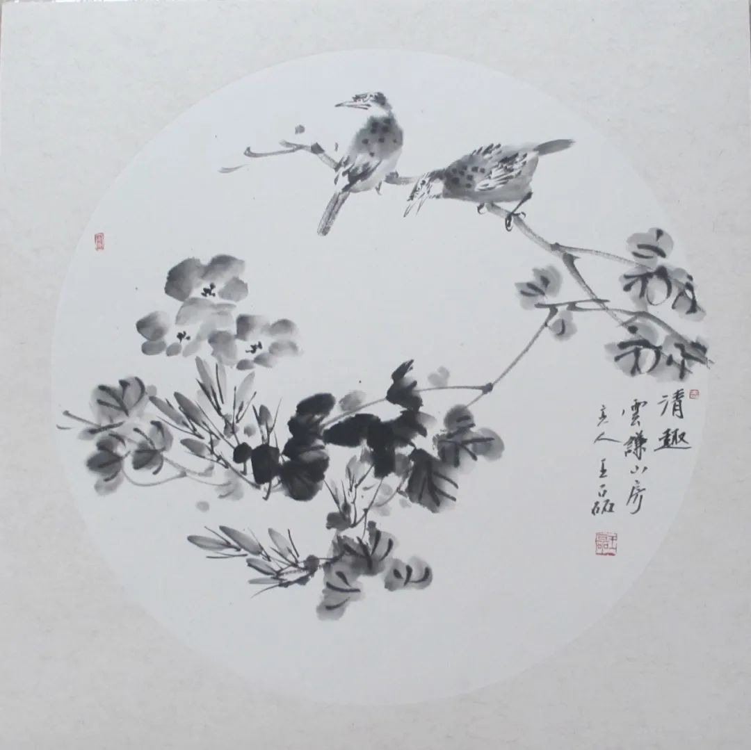 春华秋实草木静美，“花木禅心——王磊花鸟画作品展”在山东省文化馆展出