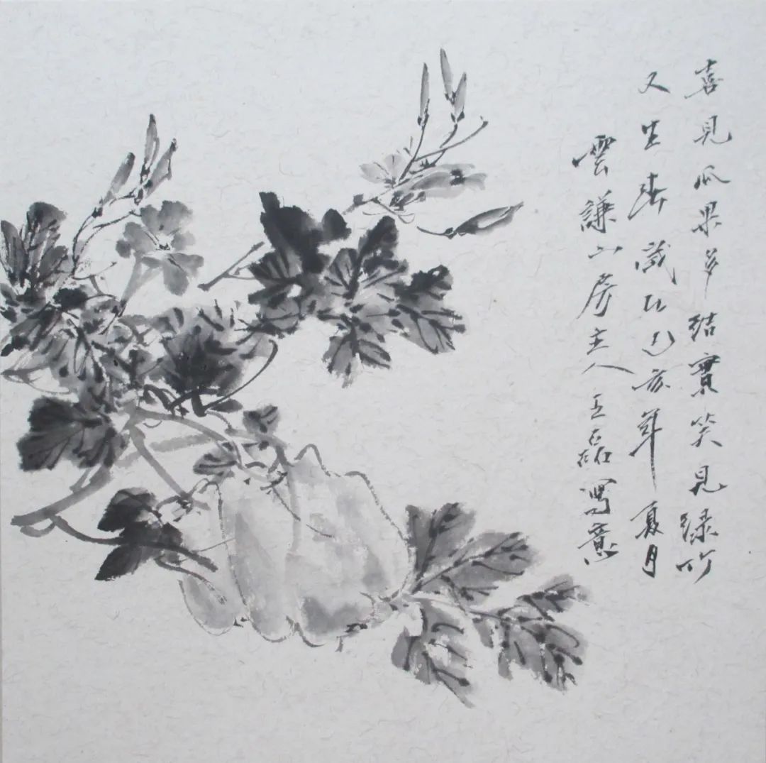 春华秋实草木静美，“花木禅心——王磊花鸟画作品展”在山东省文化馆展出