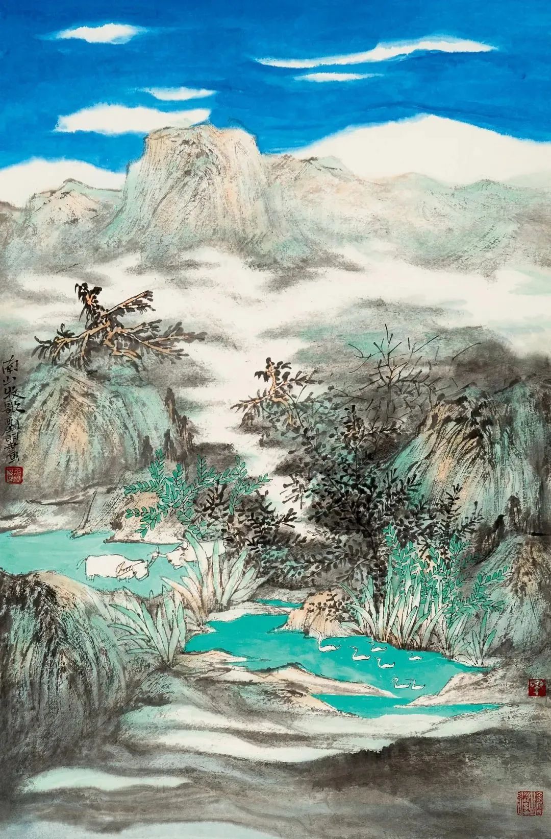 山水古意与时代精神——著名画家刘明山水画意蕴评述