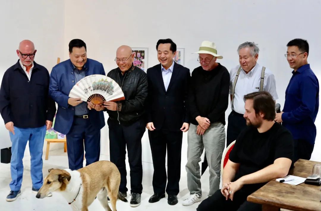 “中欧艺术对话——张松绘画欧洲巡回展”德国站隆重开幕