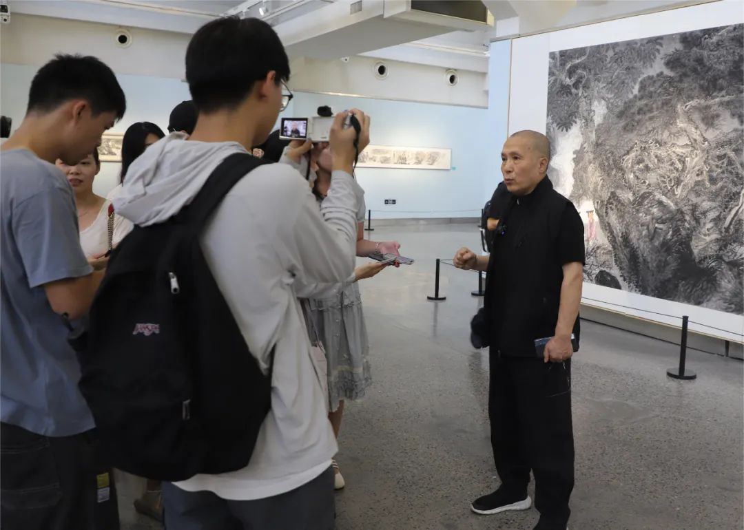 “惠风·清泉——徐惠泉中国画作品展”分享会在金陵美术馆举行