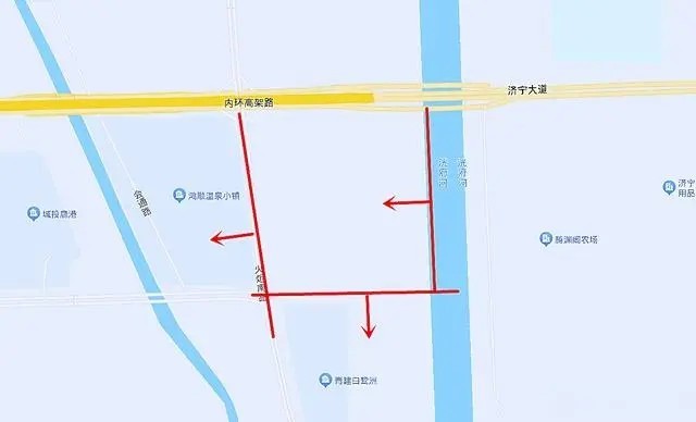 济宁城投一商住项目出现2个版本的位置信息，但施工图设计已开启招标