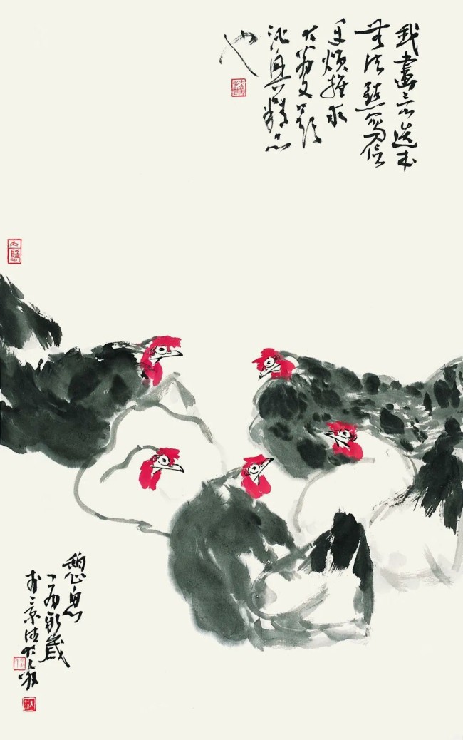 “一路亨通”金大翁 | 画鹭鸶志节之高迈，合水鸟渊鱼之墨趣